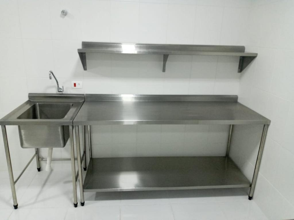 Prateleira de inox hospitalar??