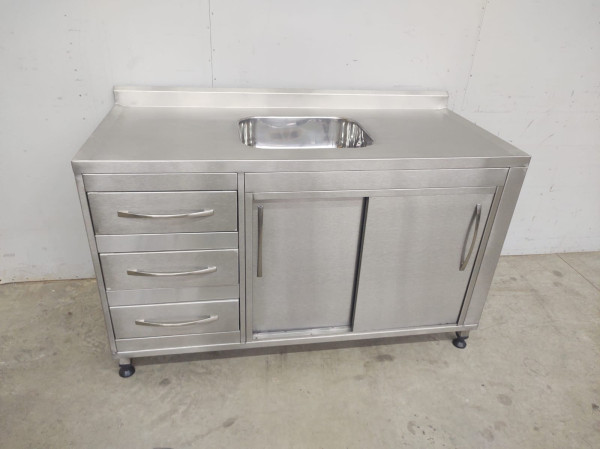 Gabinete De Aço Com Pia Inox??